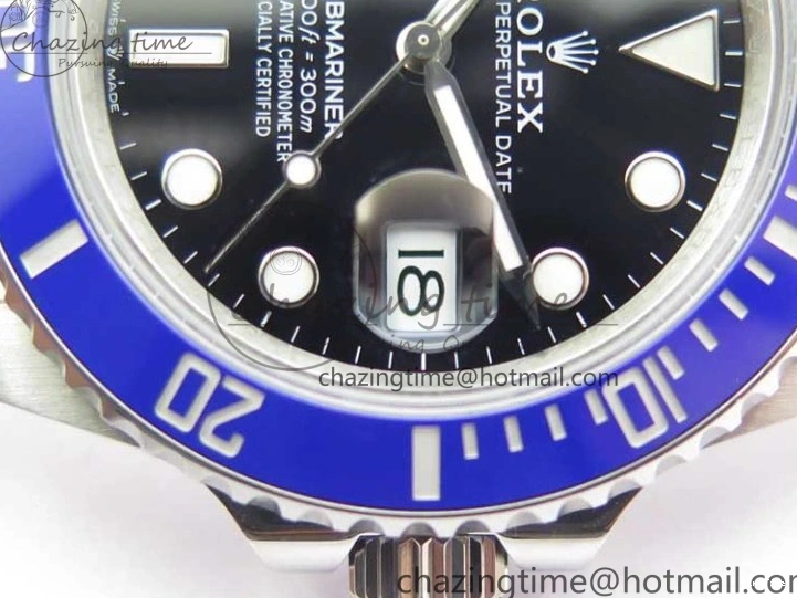 MiroTime 0211 Submariner 41mm 126619 LB BP Maker Black Dial on SS Bracelet A Tailored 2610